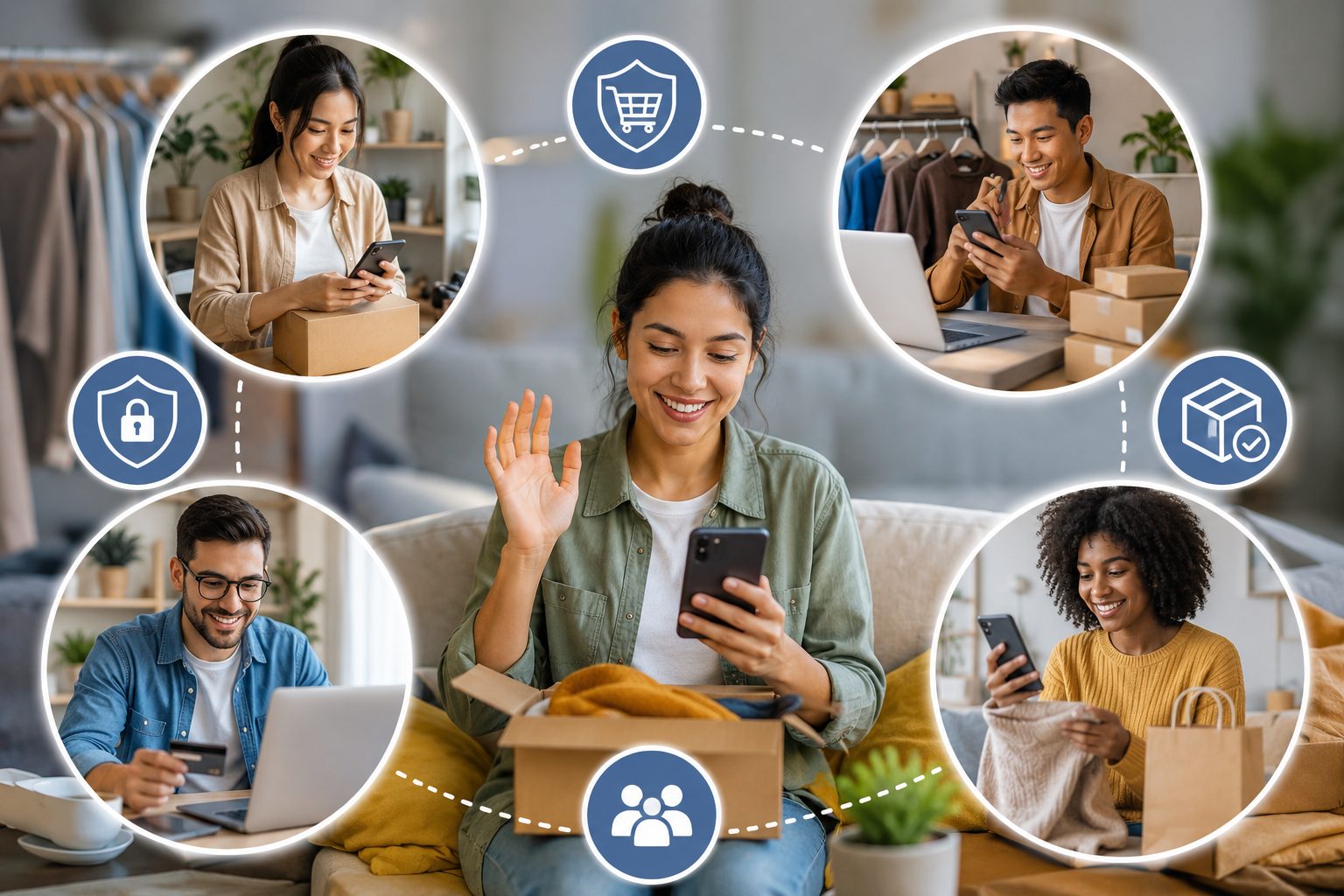 Why Everyday People Are Turning to Virtual Lines to Sell and Shop Safely Online