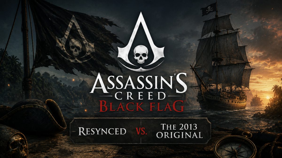 Assassin’s Creed Black Flag Resynced vs. the 2013 Original