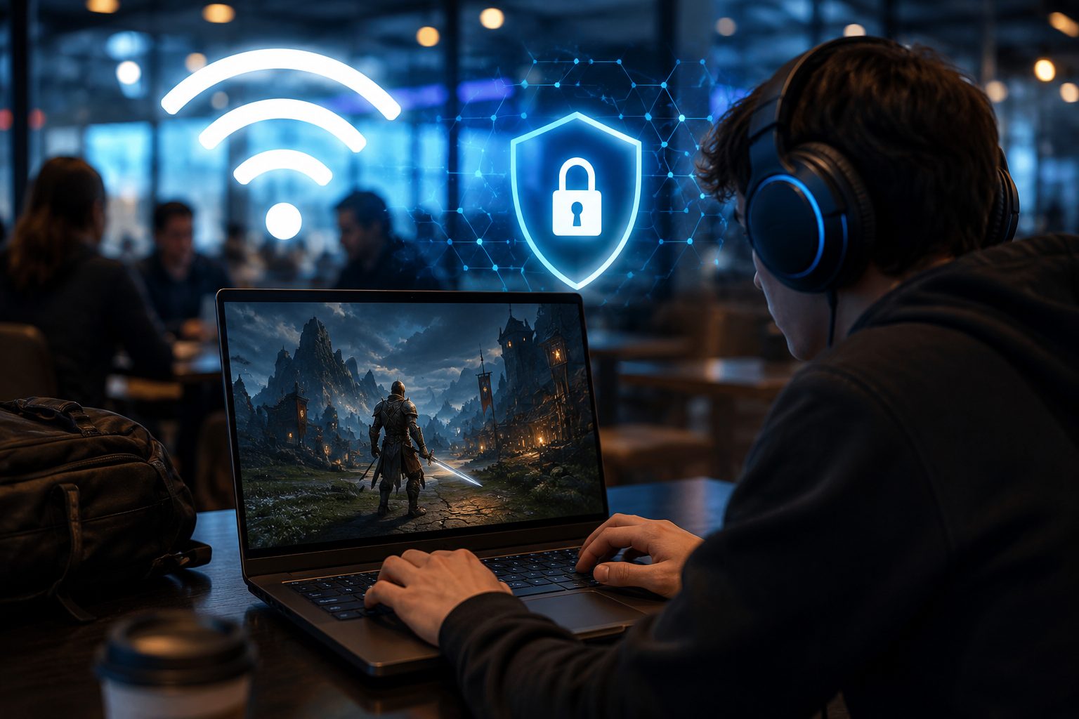 How to Stay Safe on Public WiFi While Gaming Online
