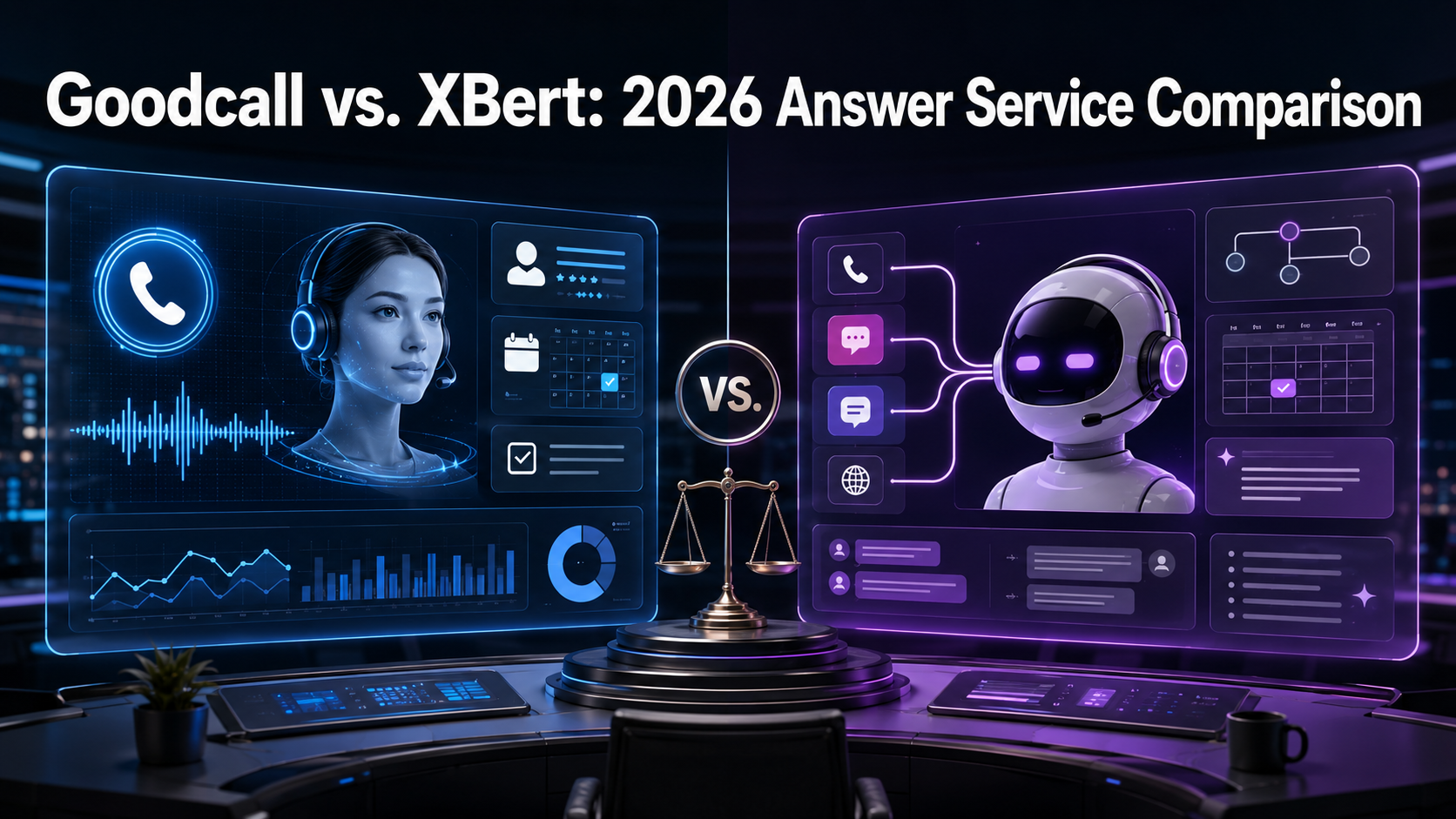 Goodcall vs. XBert: 2026 Answer Service Comparison