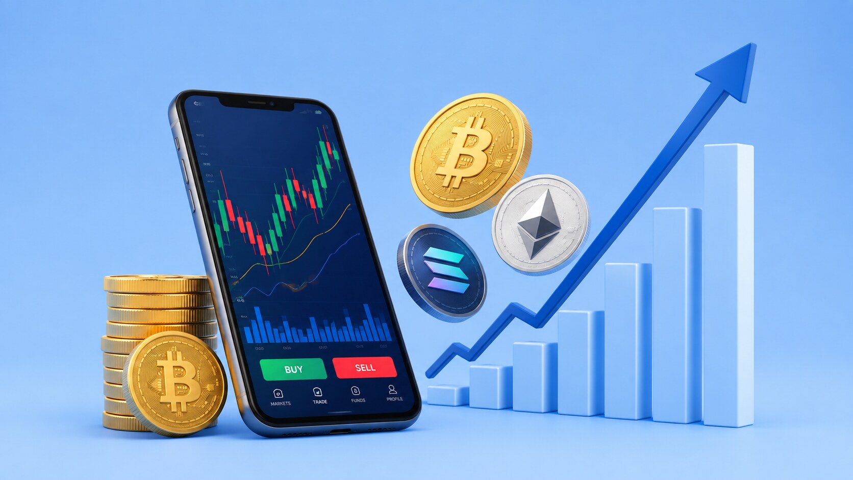 Crypto wallet AML verification illustration