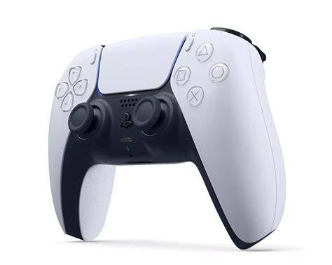 White DualSense wireless controller for PlayStation 5