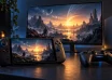 Gaming handheld, controller, monitor and console