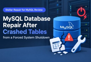 MySQL database repair after a forced shutdown