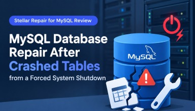 MySQL database repair after a forced shutdown