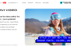 Movavi Video Editor 2027 website showing adjustable video templates and Blocks